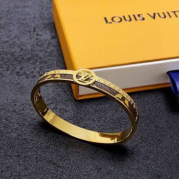 Louis Vuitton Bangle Gold Bracelet