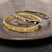 	 Louis Vuitton Bangle Gold Bracelet 02 - 1