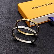 	 Louis Vuitton Bangle Gold Bracelet 02 - 3