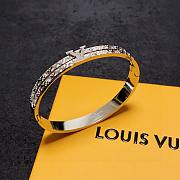 	 Louis Vuitton Bangle Gold Double Bracelet  - 3