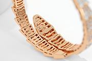 	 Bvlgari Gold and Diamond Serpenti Viper Bracelet 02 - 4