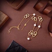 Valentino Vlogo Pearl Necklace - 6