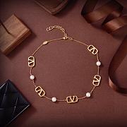 Valentino Vlogo Pearl Necklace - 4