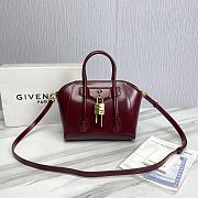 Givenchy Antigona Burgundy Small Bag - 23*27*13CM - 1