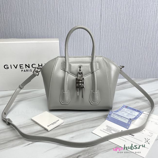 	 Givenchy Antigona Grey Small Bag - 23*27*13CM - 1