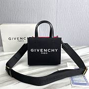 	 Givenchy Contrast Canvas Logo Mini Tote - 19x8x16CM - 1