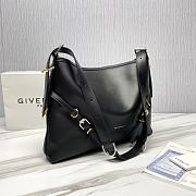 Givenchy Voyou Black Shoulder Bag - 40x27x6.5CM - 3