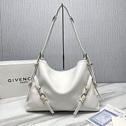 	 Givenchy Voyou White Shoulder Bag - 40x27x6.5CM - 1