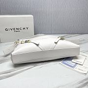 	 Givenchy Voyou White Shoulder Bag - 40x27x6.5CM - 6