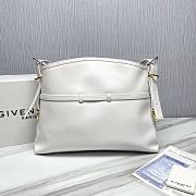 	 Givenchy Voyou White Shoulder Bag - 40x27x6.5CM - 4