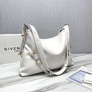 	 Givenchy Voyou White Shoulder Bag - 40x27x6.5CM - 3