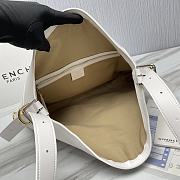 	 Givenchy Voyou White Shoulder Bag - 40x27x6.5CM - 2