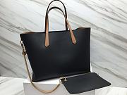 	 Givenchy Medium Smooth Leather Shopper Tote Bag In Black - 35X27X15CM - 6