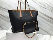 	 Givenchy Medium Smooth Leather Shopper Tote Bag In Black - 35X27X15CM - 1