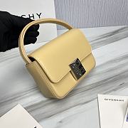 	 Givenchy Yellow 4G Small shoulder bag - 16*12*6cm - 4