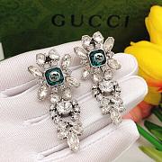 Gucci Green Diamond Earrings - 4