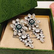 Gucci Green Diamond Earrings - 5