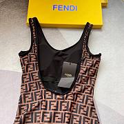 Fendi Brown Lycra Swimsuit  - 5