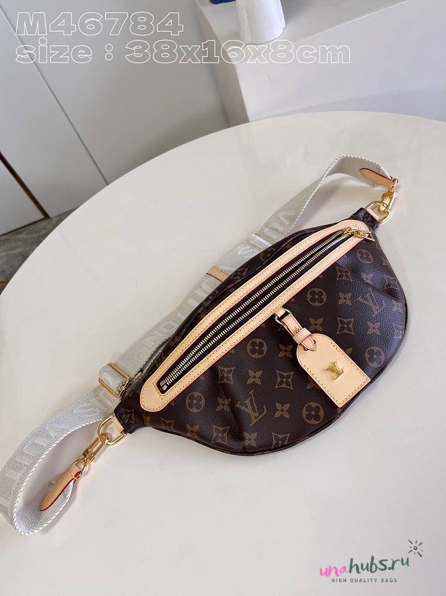 Louis Vuitton High Rise Monogram Bumbag - 38x16x8cm - 1