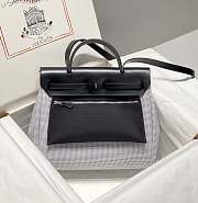 Hermès Herbag Zip PM 31 Black Color - 31cm - 2