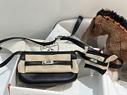 	 Hermes Kelly Moove Swift Black Color - 17cm - 1