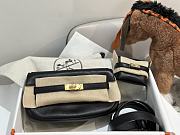 	 Hermes Kelly Moove Swift Black Color - 17cm - 2