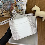 Hermes Constance Himalaya Crocodile Leather Silver Hardware - 24cm - 2