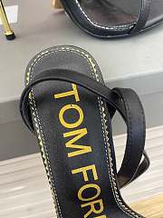 Tom Ford Padlock Black Heels - 10.5cm - 3