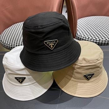 Prada Bucket Hat Black Logo