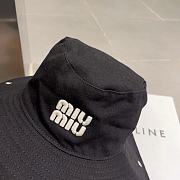 Miumiu Large Black Bucket Hat - 6