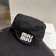 Miumiu Large Black Bucket Hat - 4