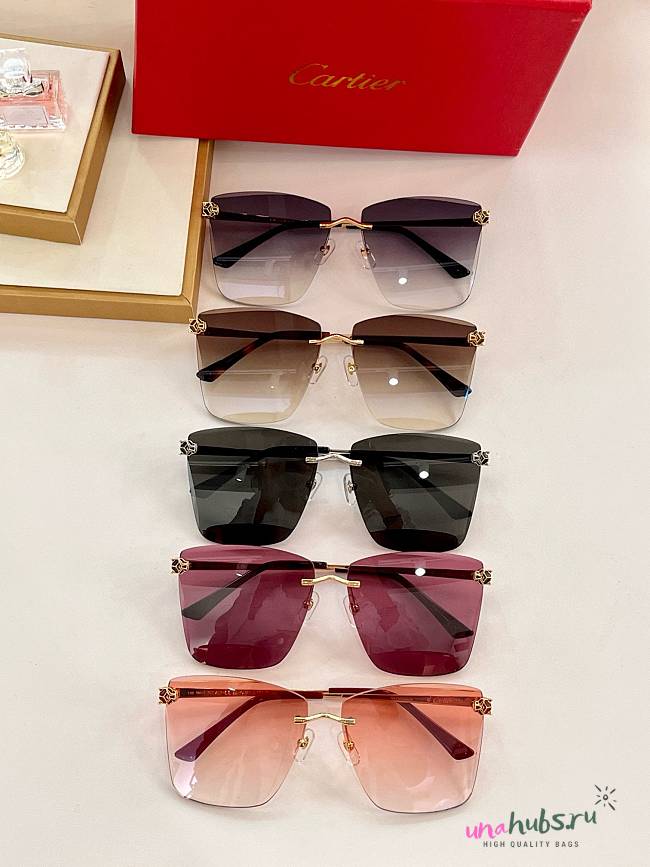 Cartier Squared Sunglasses - 1