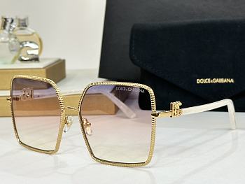 Dolce & Gabbana Eyewear oversized gradient sunglasses