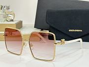 Dolce & Gabbana Eyewear oversized gradient sunglasses - 6