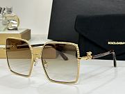 Dolce & Gabbana Eyewear oversized gradient sunglasses - 5