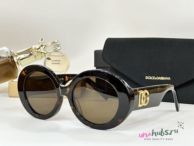 Dolce&Gabbana Oval Sunglasses - 1