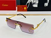 Cartier Rectangular Leopard Sunglasses  - 4
