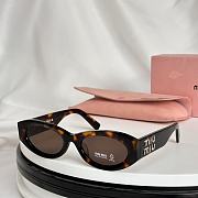 Miumiu Diamond Logo Sunglasses - 3