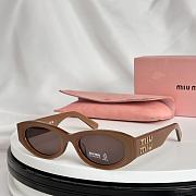 Miumiu Diamond Logo Sunglasses - 4