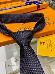 Louis Vuitton Blue Tie - 5