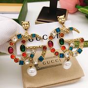 Gucci GG Colorful Studded Earrings - 5