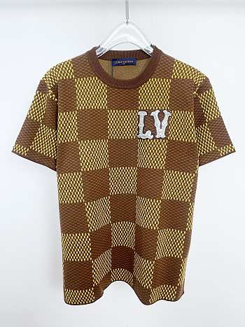 Louis Vuitton Cotton Brown T-Shirt