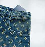 Louis Vuitton Denim Monogram Short - 2