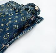 Louis Vuitton Denim Monogram Short - 3