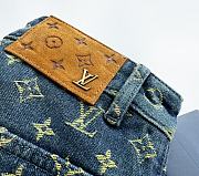 Louis Vuitton Denim Monogram Short - 5