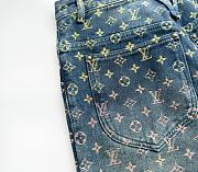 Louis Vuitton Denim Monogram Short - 6