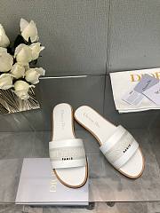 Dior Dway White Slides - 2