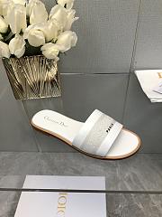 Dior Dway White Slides - 5