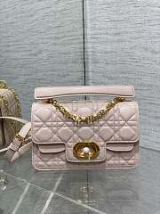 	 Dior Jolie Top Handle Bag In Pink - 22x8x14cm - 1