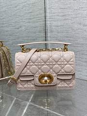 	 Dior Jolie Top Handle Bag In Pink - 22x8x14cm - 4